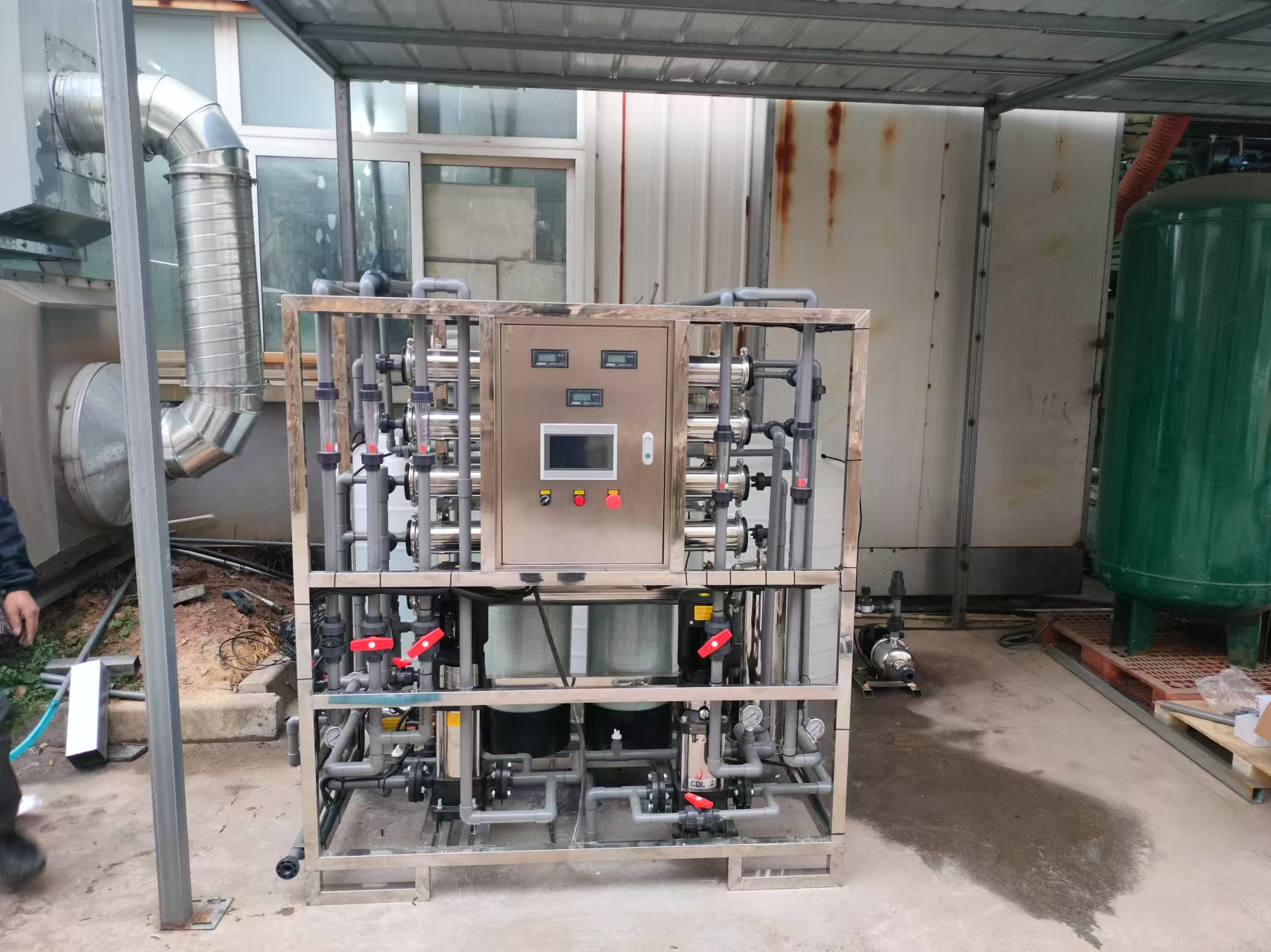 0.5吨二级纯水设备安徽宣城