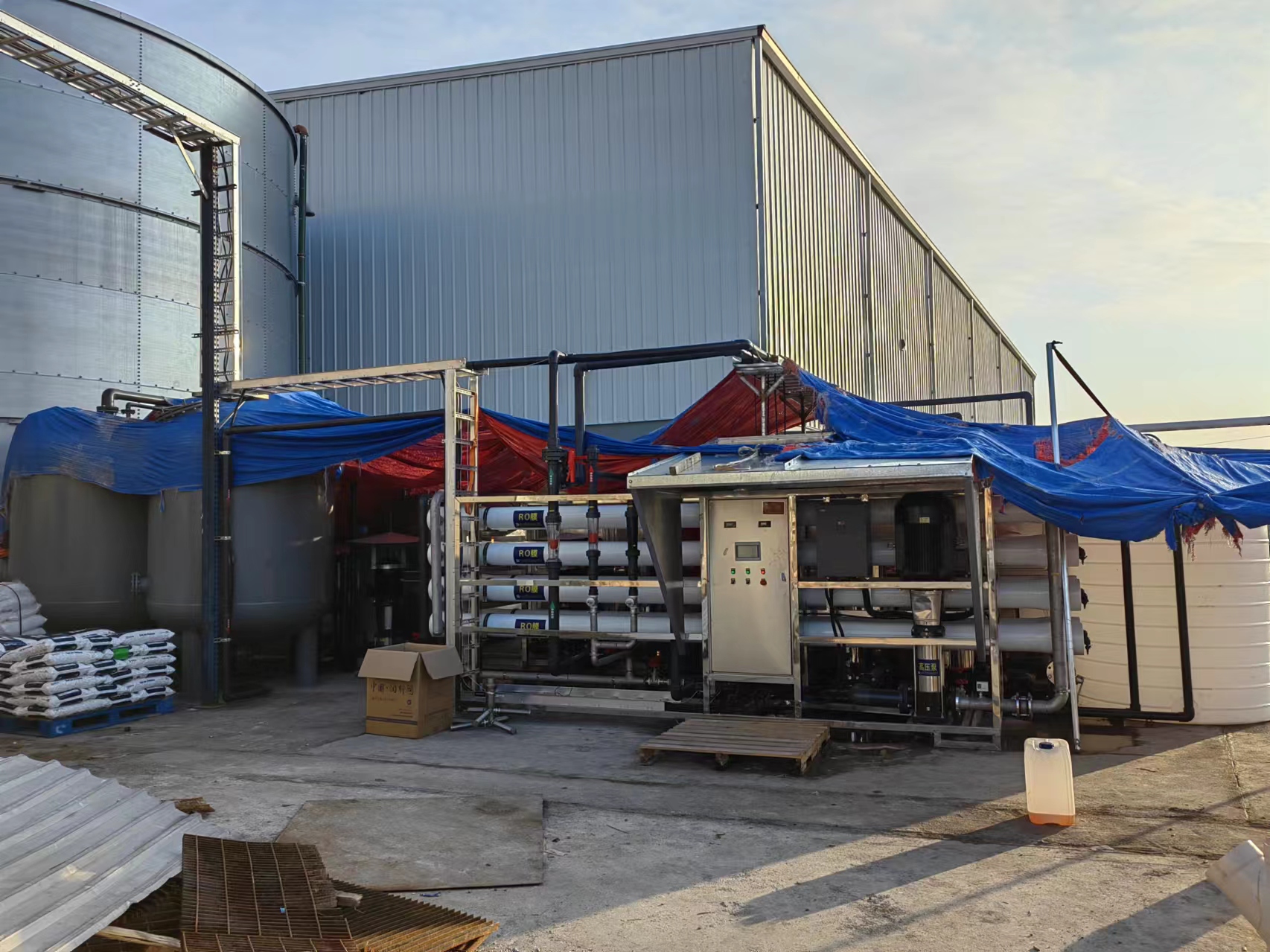 出口墨西哥40吨一级纯水设备