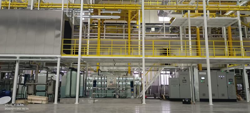 三吨二级反渗透设备浙江恒立金属科技有限公司