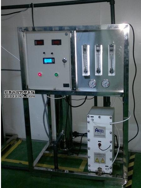 上海纳峰真空镀膜有限公司2吨EDI超纯水