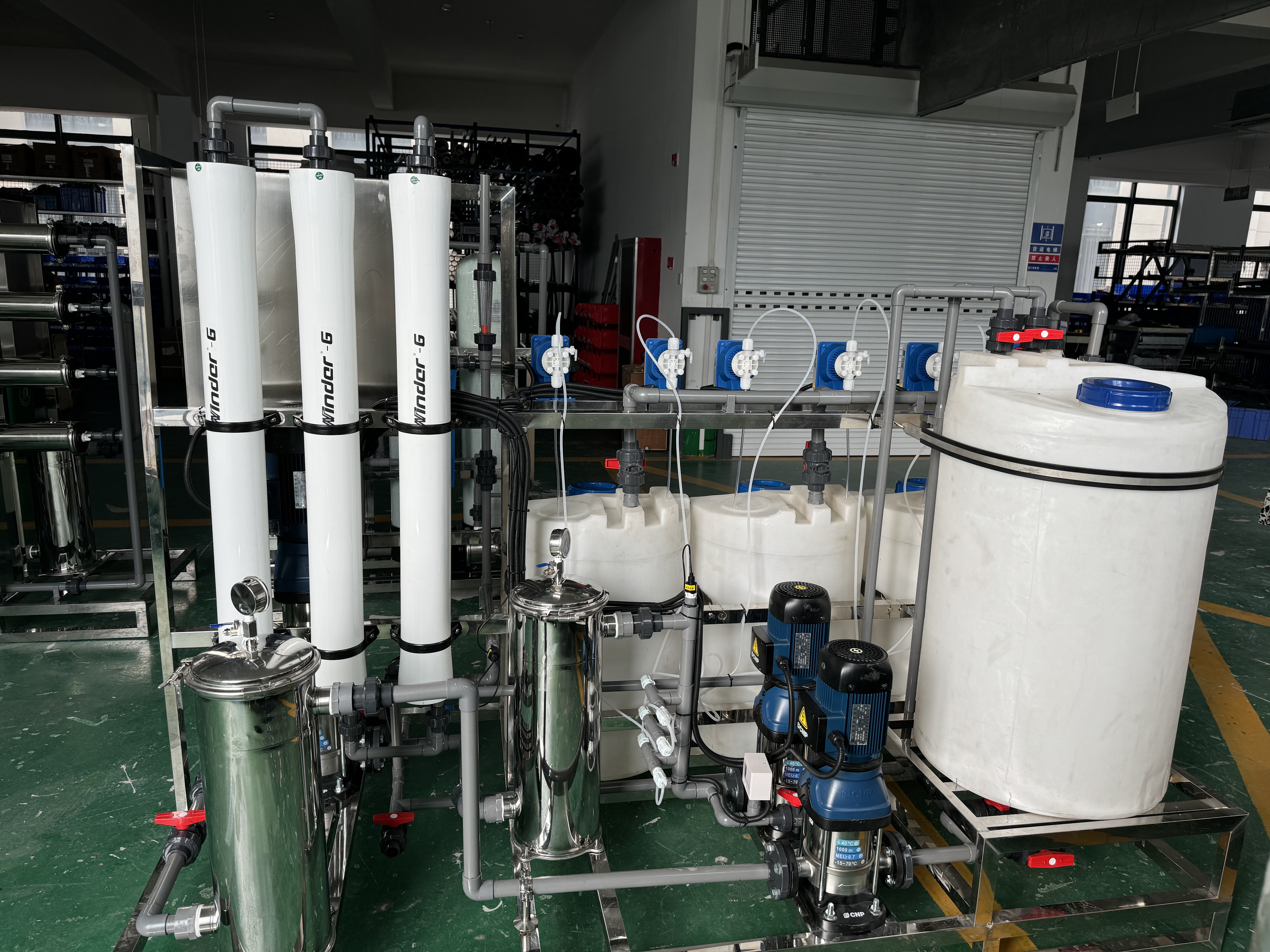 无前处理的0.75吨反渗透设备