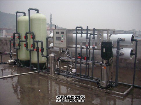 浙江玉环陈屿电镀有限公司4吨电镀反渗透纯水设备