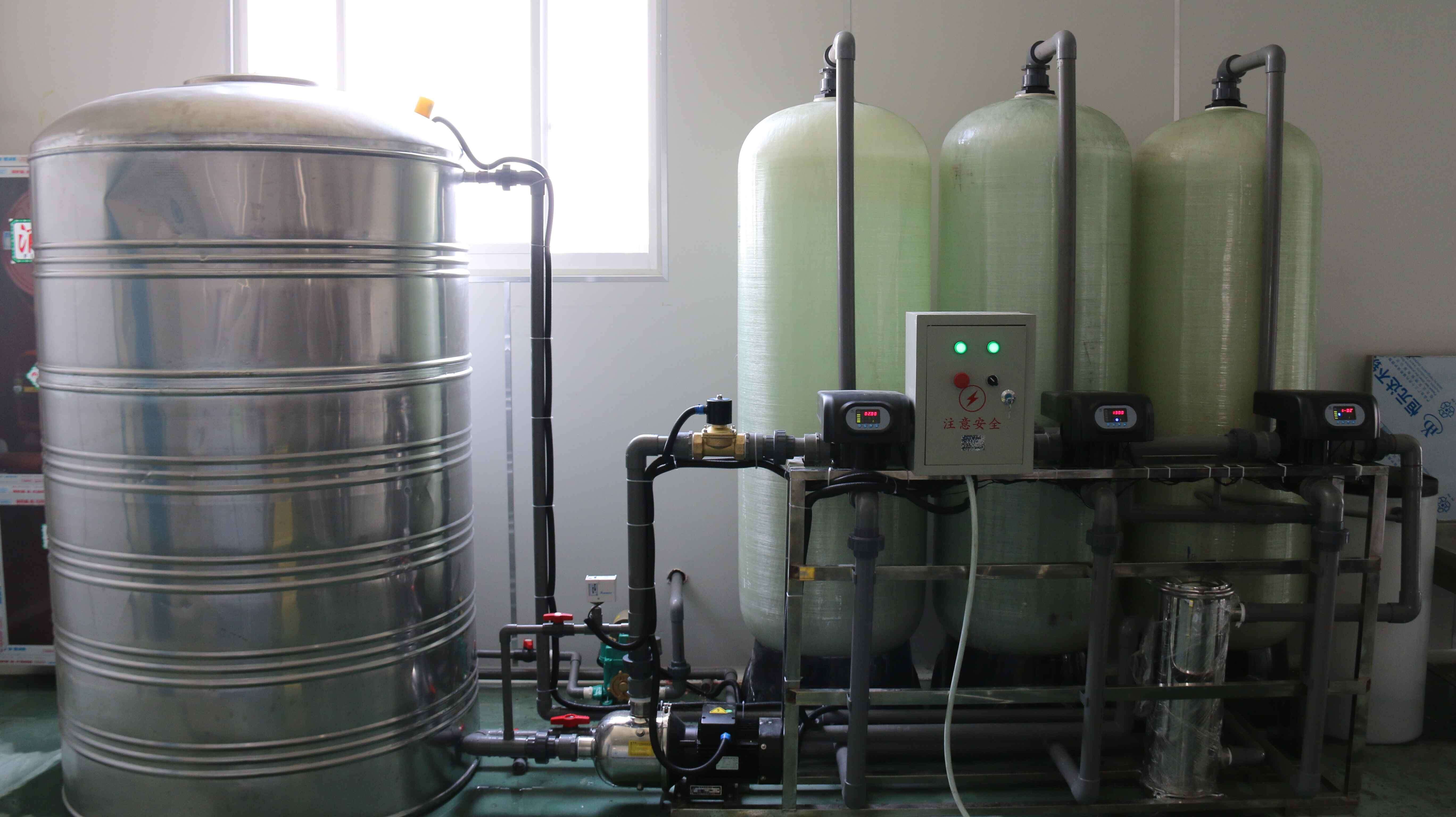 南京林大生态园软化水设备