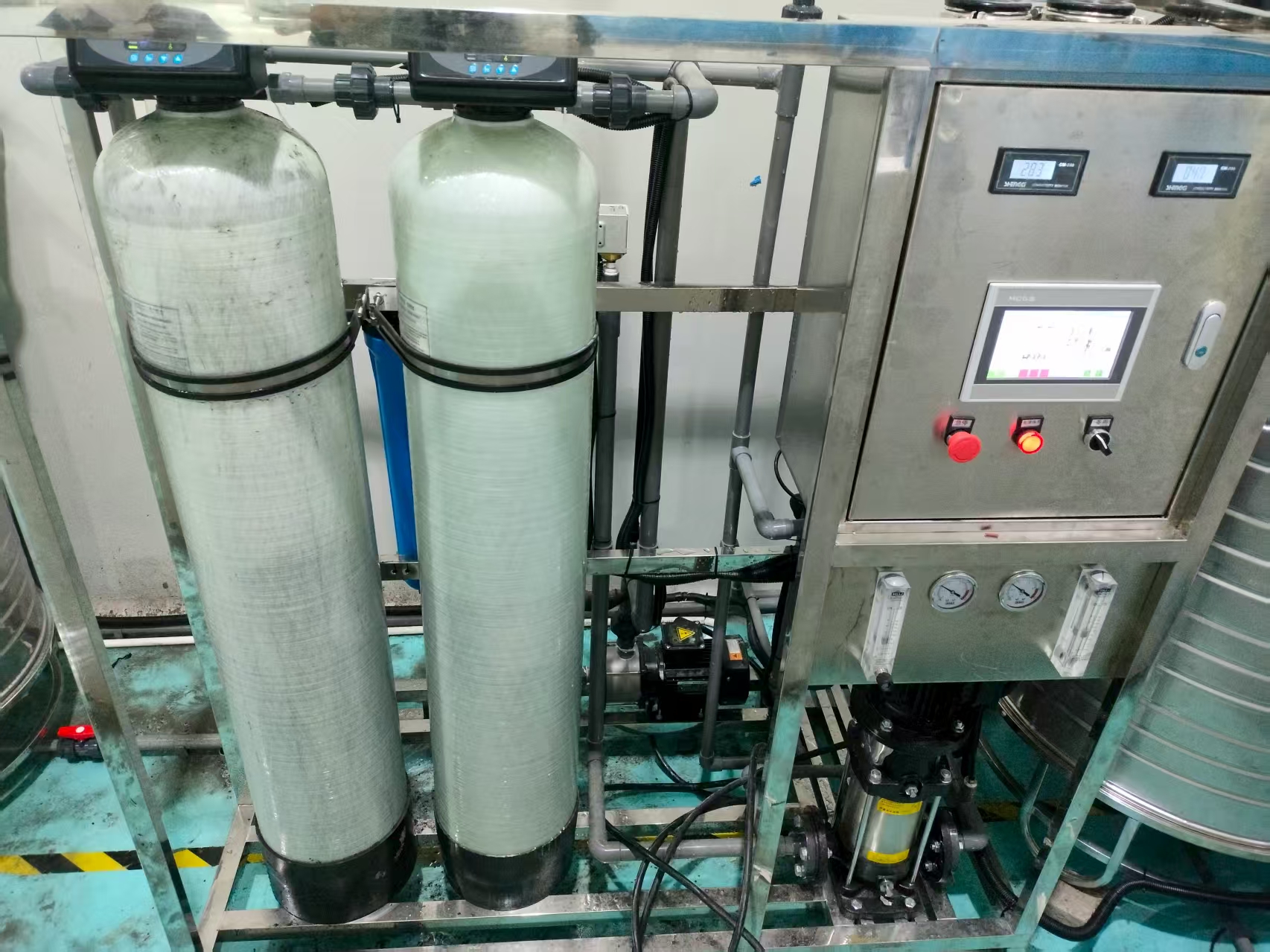 浙江南浔0.5吨纯水设备