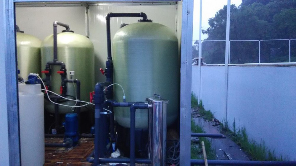 温州瑞安市瑞里生态游泳馆泳池水处理设备