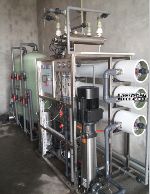 南通金星氟化学有限公司3吨每小时清洗水设备