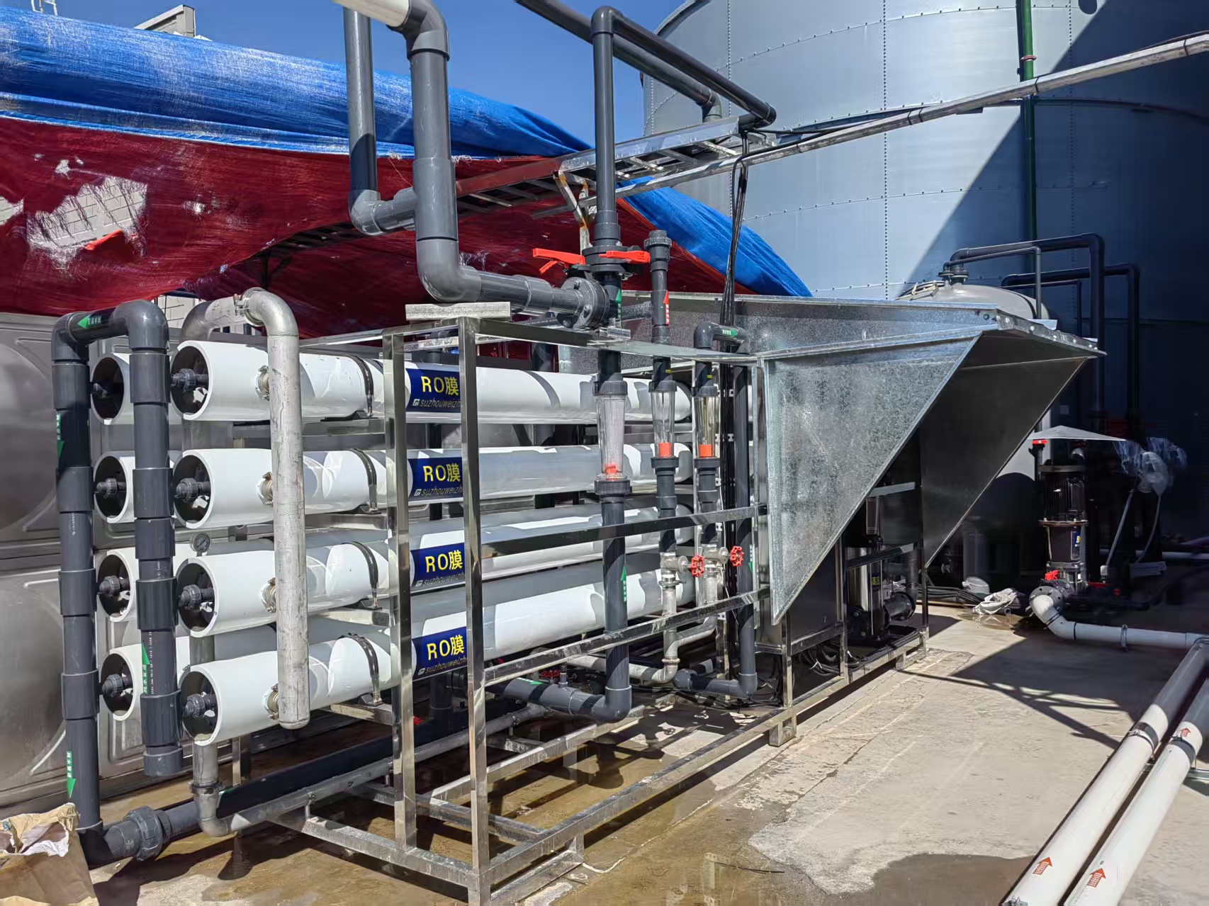 大型出口纯水设备-墨西哥